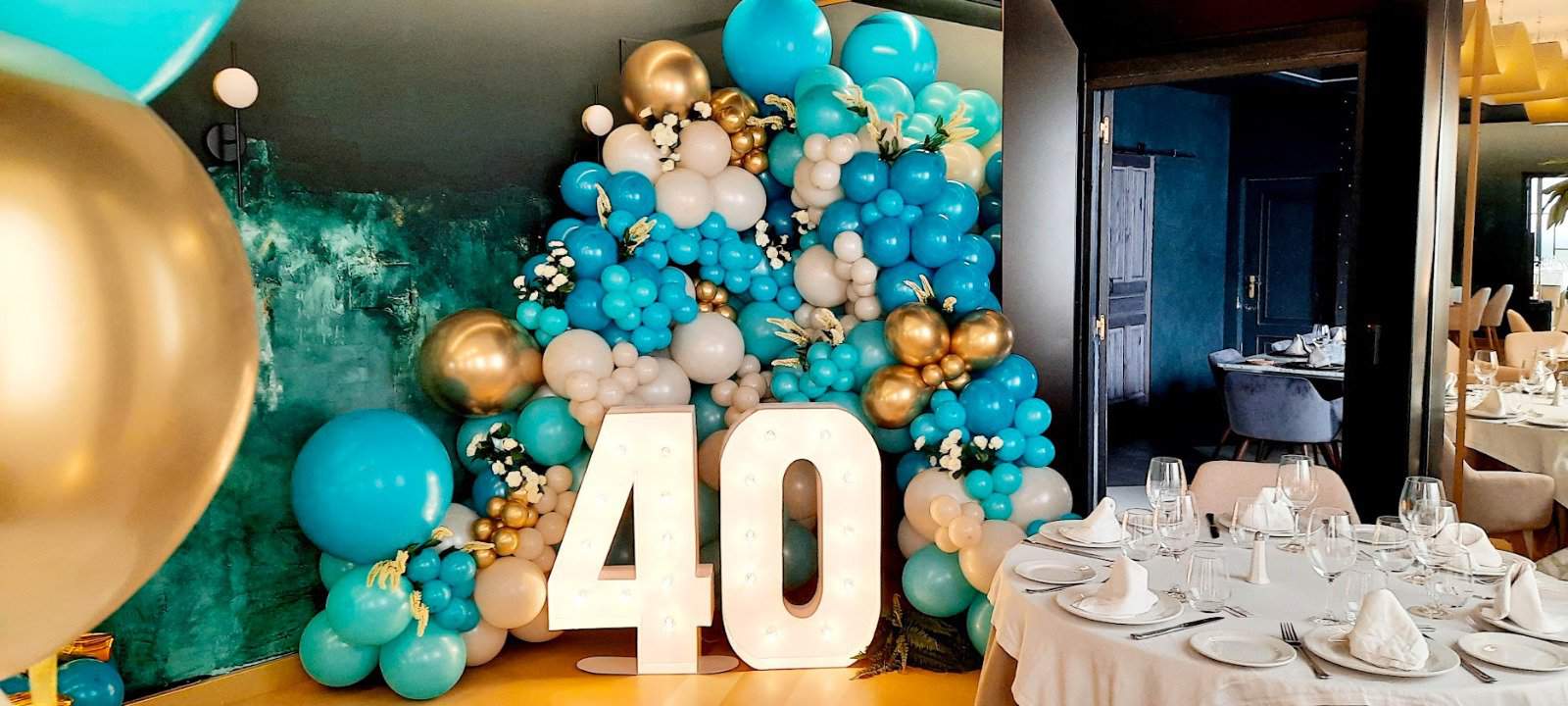 Globos Para Celebrar Cumpleaños 40