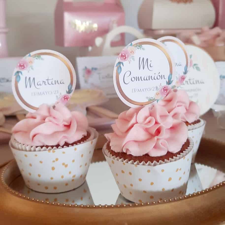 Cupcakes de comunion