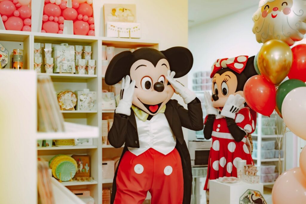 mickey y minnie en Tabatha shop la moraleja